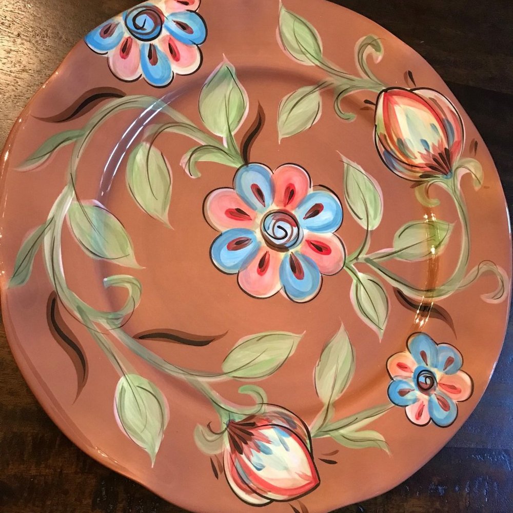 NWOB Southern Living At Home Gail Pittman Platter